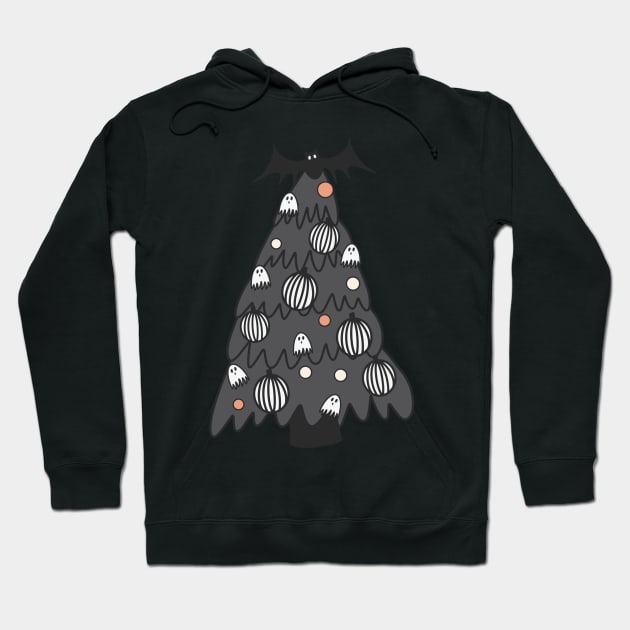 Goth Christmas Hoodie by Milibella